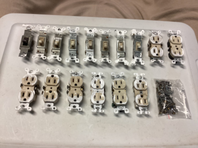 Eight Light Switches And Eight Receptacle Outlets. in Electrical in City of Halifax