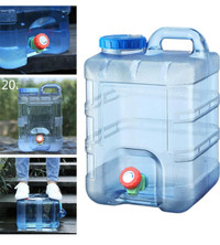 Water Container with Spigot, 20L BPA Camping Water Storage Jug 