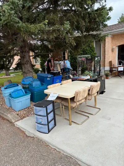 Garage Sale moving out 1126 105st, View more