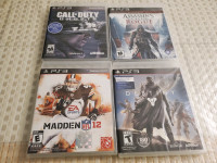 PS3 Brand New Games ,Assassins Creed R. ,Call Of Duty Ghost&More