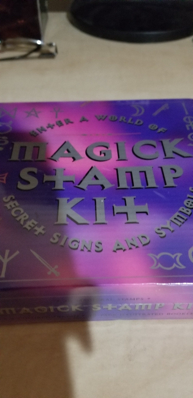 Magick stamp kit  in Hobbies & Crafts in Calgary