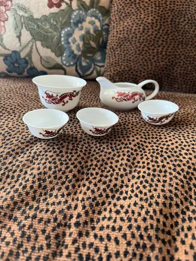 tiny Chinese tea set, $5, View more