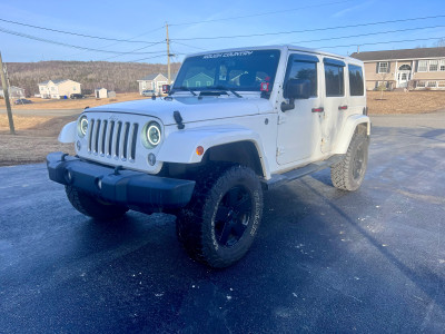 2018 Jeep Sahara unlimited.