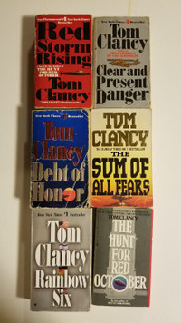 Tom Clancy books