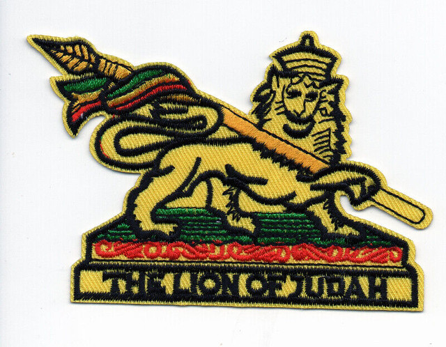 Écusson Applique Patch NORMANDIE Jehovah Ethiopia Lion of Judah dans Art et objets de collection  à Laval/Rive Nord