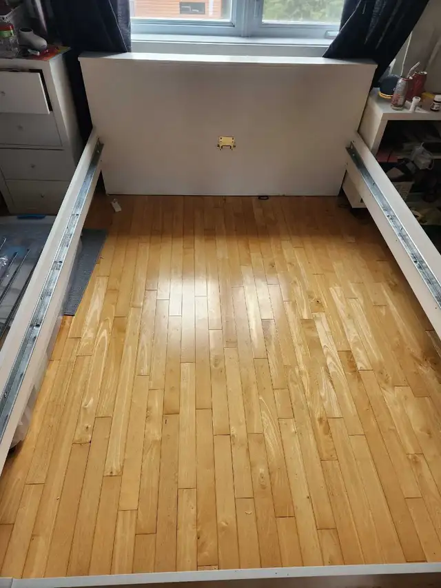 Lit ikea  double 54 pouces avec 1 tiroir in Beds & Mattresses in Laval / North Shore - Image 2