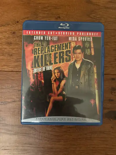 The Replacement Killers Extended cut Blu-ray movie for sale. You are welcome to select other movies...