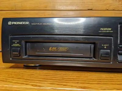 I deliver! pioneer multi play compact disc player PD-M703, View more