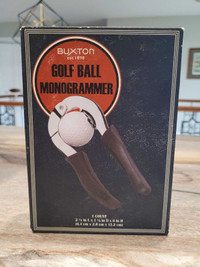 Golf Ball Monogrammer
