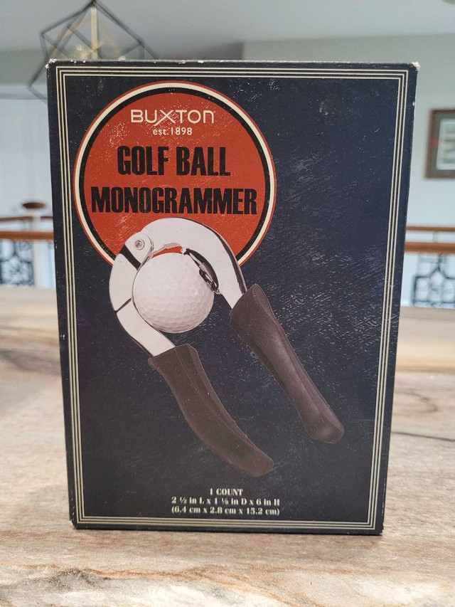 Golf Ball Monogrammer in Golf in Saint John