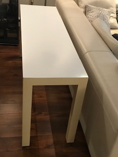 White Sofa Table in Other Tables in Dartmouth - Image 2