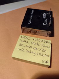 SSAC KSDU910.6 Solid State Timer 0.6sec Delay 100-240VAC/DC