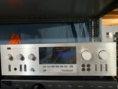 Selling a used Sansui R-99Z receiver, a great piece of audio equipment for any vintage stereo enthus...