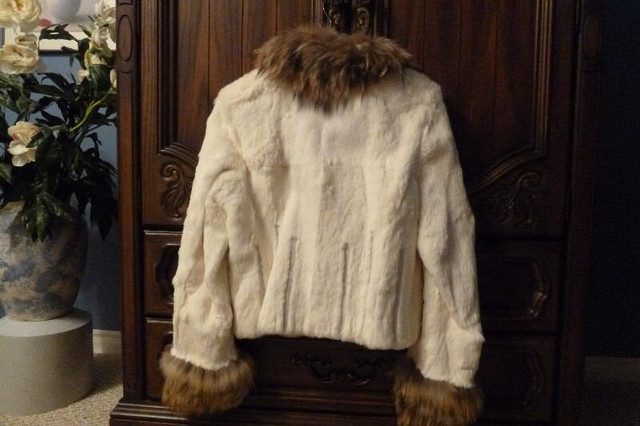 White Fur Jacket in Women's - Tops & Outerwear in London - Image 2