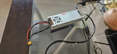 24V 400watt DC power supply for RC lipo battery chargers. Can double the power=speed of your RC char...