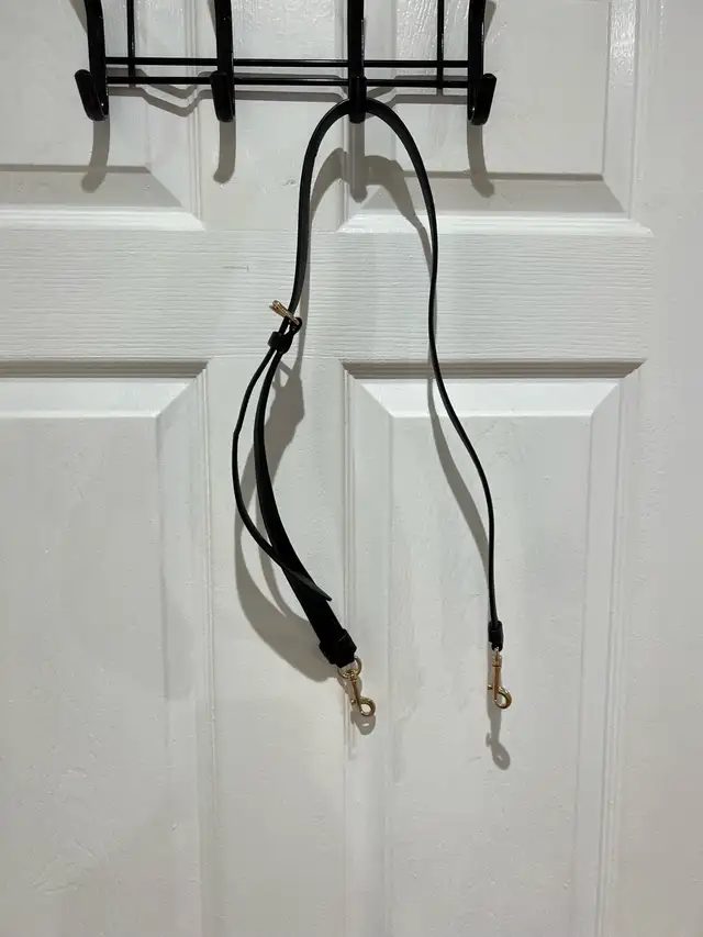 Coach Black Leather Strap