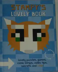 Minecraft Stampy's Lovely Puzzles, Games, Comics Hard Cover Book