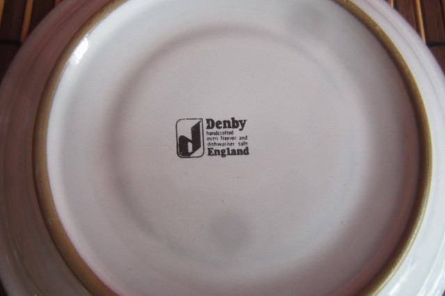 Denby Castile Stoneware Saucers in Kitchen & Dining Wares in Ottawa - Image 2