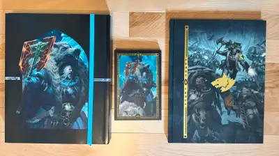 Space Wolves Special Edition Codex (NO CODE) and Data Cards from the Space Wolf Launch box set. Come...