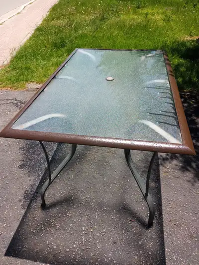 Outdoor patio table, View more