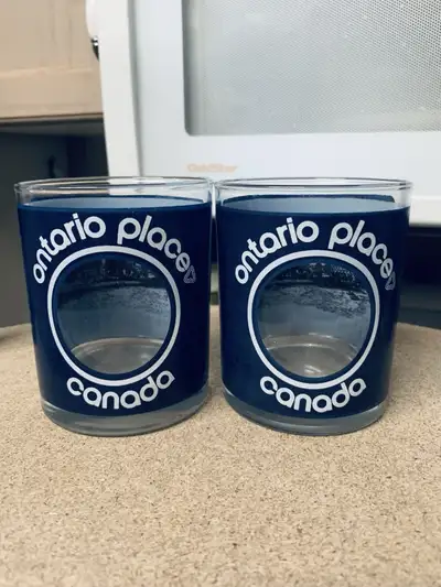 Vintage Ontario Place (Toronto, Canada) Glasses (Sold as a pair), View more