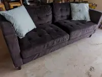 Good condition Black sofa for sale