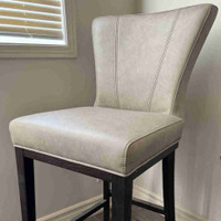 Gray Tall chairs 