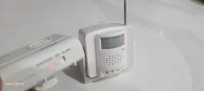 wireless motion sensor alarm system, like new, View more