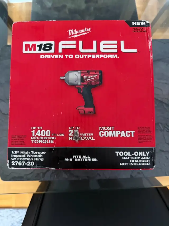 Milwaukee M18 Fuel 1/2” High Torque Impact Wrench in Power Tools in City of Toronto - Image 2