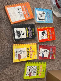 Diary of a wimpy kid set of books 