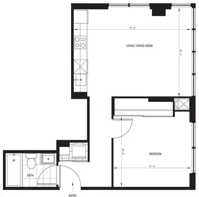 BRAND NEW ONE BEDROOM AT DOR CONDOS IN THORNHILL Long Term Rentals