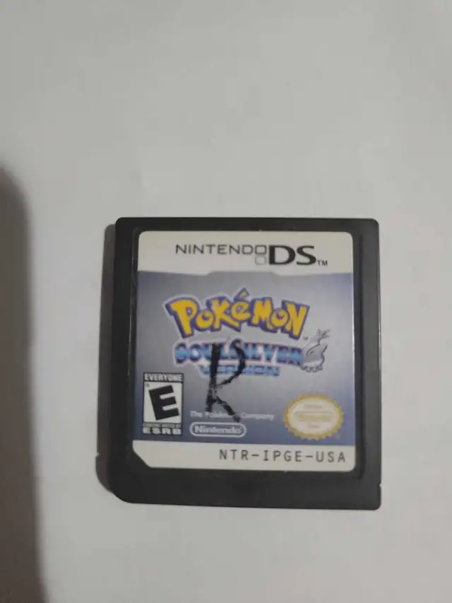 pokemon soul silver cartridge only628637307476511210