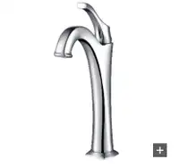 Kraus Arlo Chrome Single Handle Vessel Bathroom Faucet k