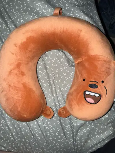 NEW Miniso We Bare Bears travel neck pillow, View more