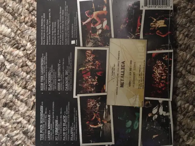 Metallica Liberte Egalite Fraternite Record Store Day CD in CDs, DVDs & Blu-ray in City of Toronto - Image 3
