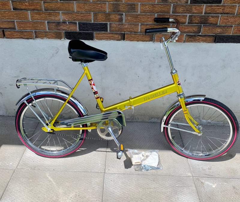 Vintage folding bicycle new Cruiser, Commuter & Hybrid Ottawa Kijiji