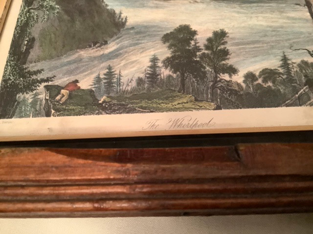 Antique Print Titled “The Whirlpool” by W.H. Bartlett in Arts & Collectibles in Belleville - Image 3