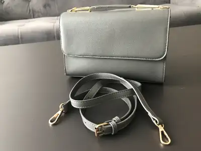 MADISON WEST Leather Crossbody Clutch, View more