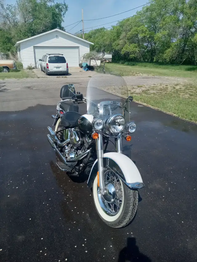 2009 Harley Davidson Softail Deluxe 2490 Km $14700 obo in Street, Cruisers & Choppers in Regina - Image 6