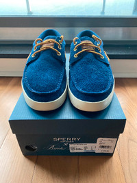 Spring Sale: Sperry Top-Sider x BB Navy Blue Suede
