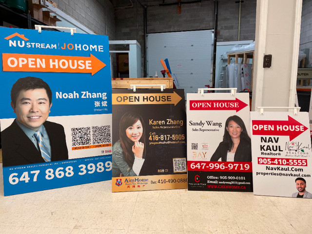 Sandwich Board,Open House,Realtor Signs • Real Estat, For Sale in Other in City of Toronto