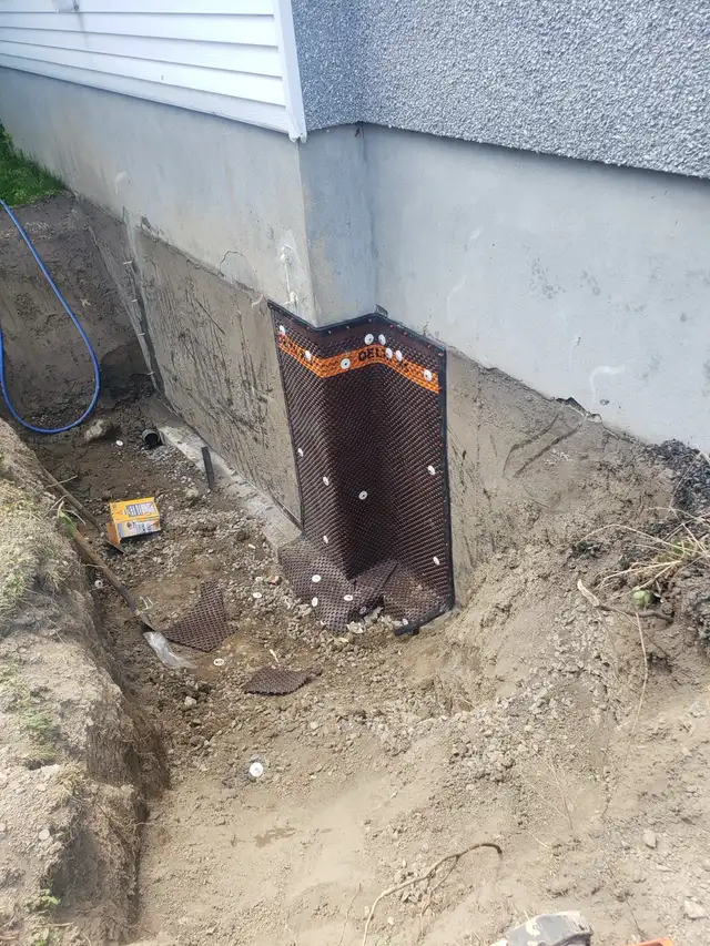 Excavation - Foundation - French drain - Sewer replacement62863232472066122