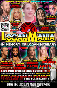 EPIC Pro Wrestling presents LoganMania 2 in Bridgewater -  May 3
