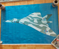 Large print (Vulcan bomber RAF Scampton)