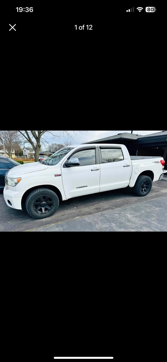 Toyota tundra LIMITED  crewmax  in Cars & Trucks in Kitchener / Waterloo - Image 2