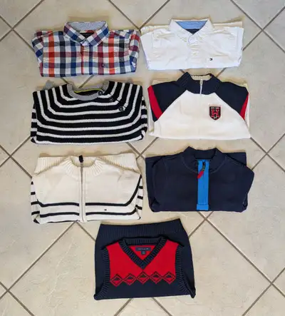 LOT of Tommy Hilfiger Boys Shirts/Sweaters (4T), View more