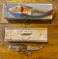 Wanted old fishing lures 