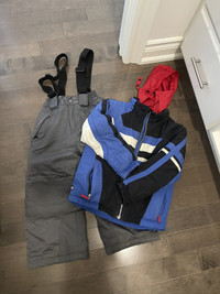 Winter jacket and snow pant for boys 