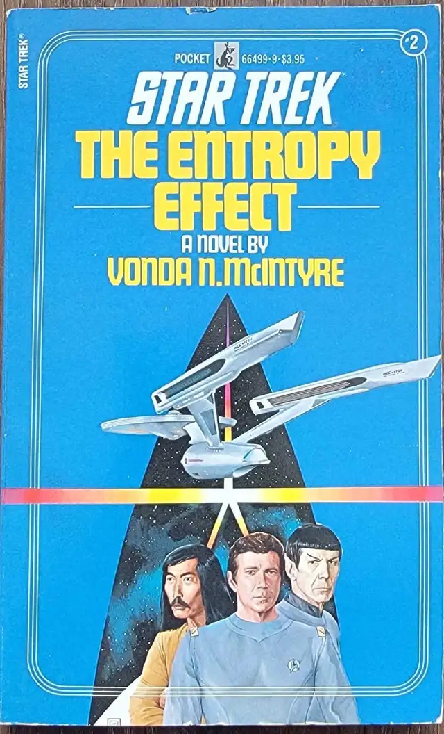 PENDING-Star Trek - The Entropy Effect - Book #2 in Fiction in Kitchener / Waterloo - Image 2