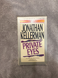 Cassette audio book: private eyes 2 tapes